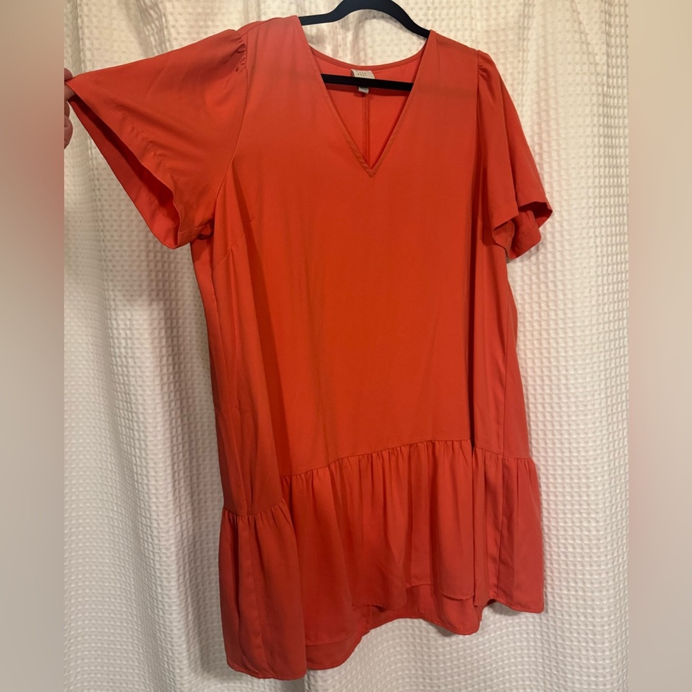 A New Day Dress, Size XXL, Orange